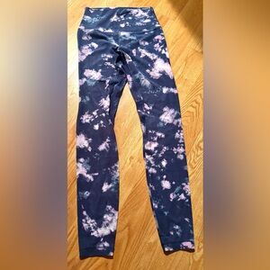 Lululemon Align High-Rise Pant 28” in Circulate Tie Dye Mineral Blue Multi